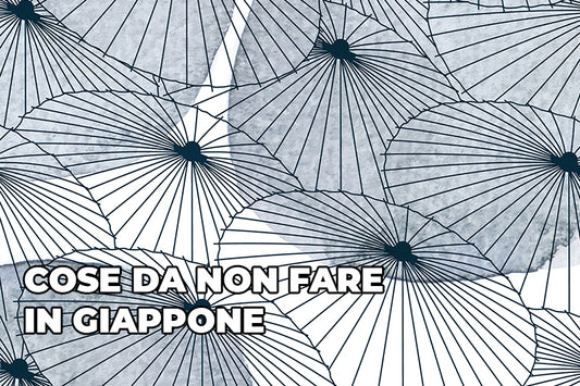 Cose da non fare in Giappone!