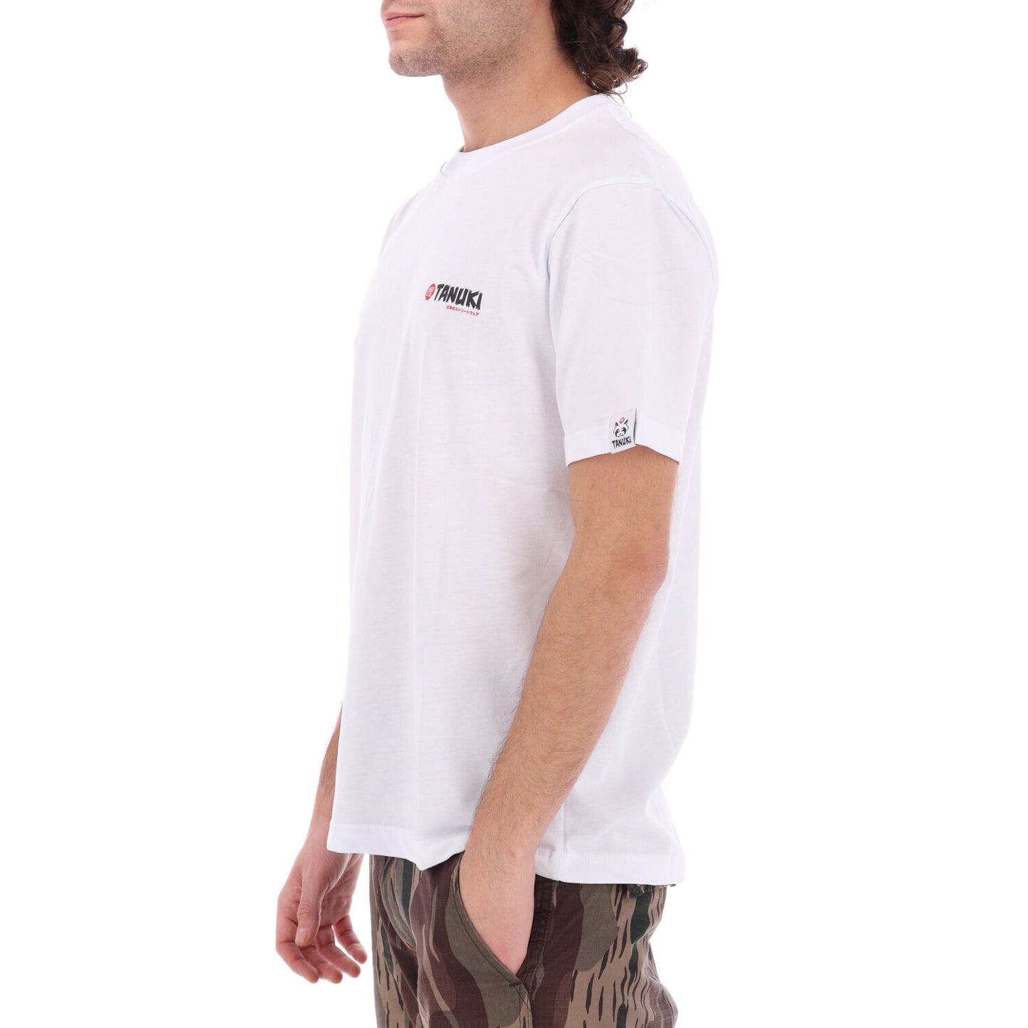 TANUKI T-SHIRT MC LOGO FACE