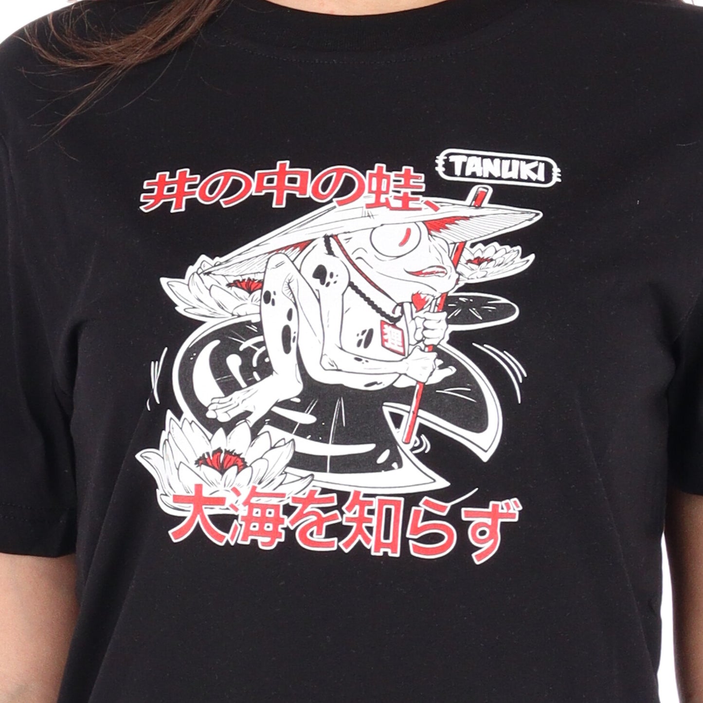 TANUKI T-SHIRT KAERU DONNA