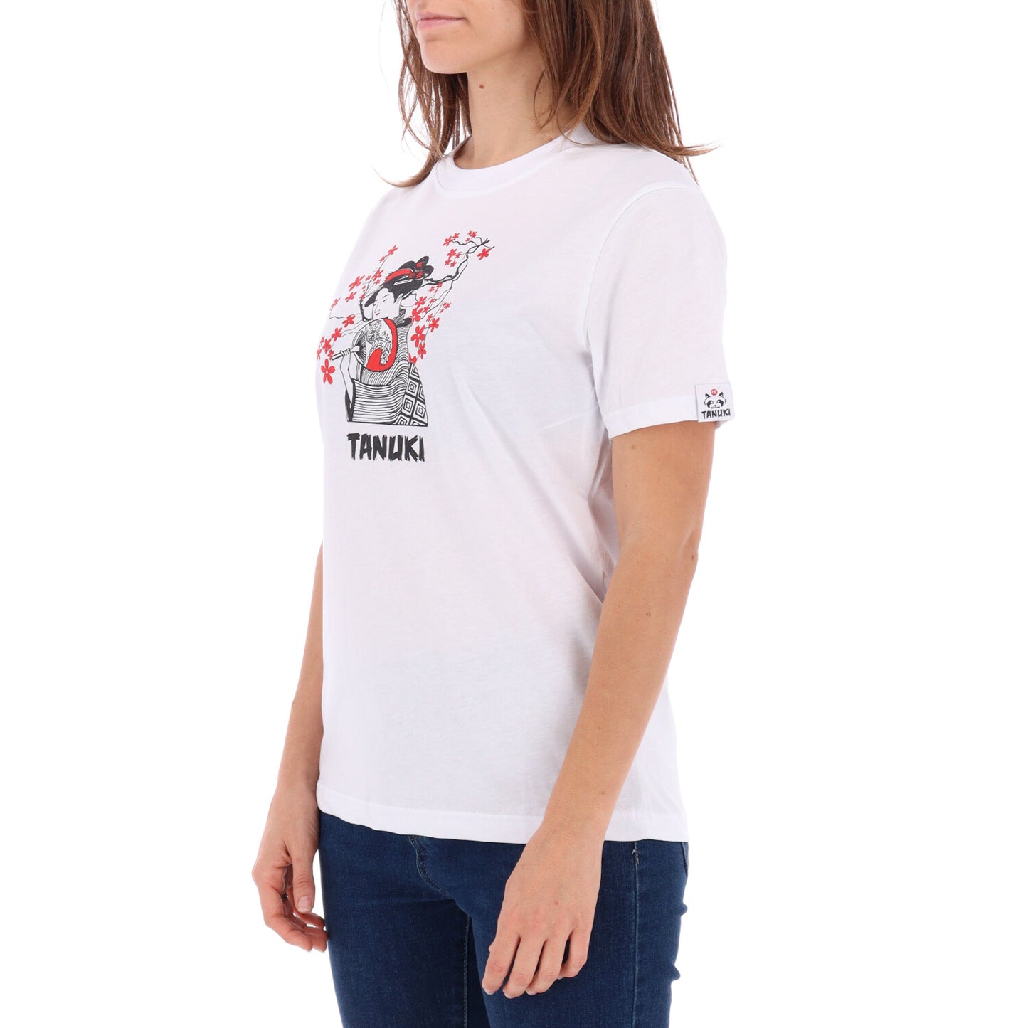 TANUKI T-SHIRT GEISHA DONNA