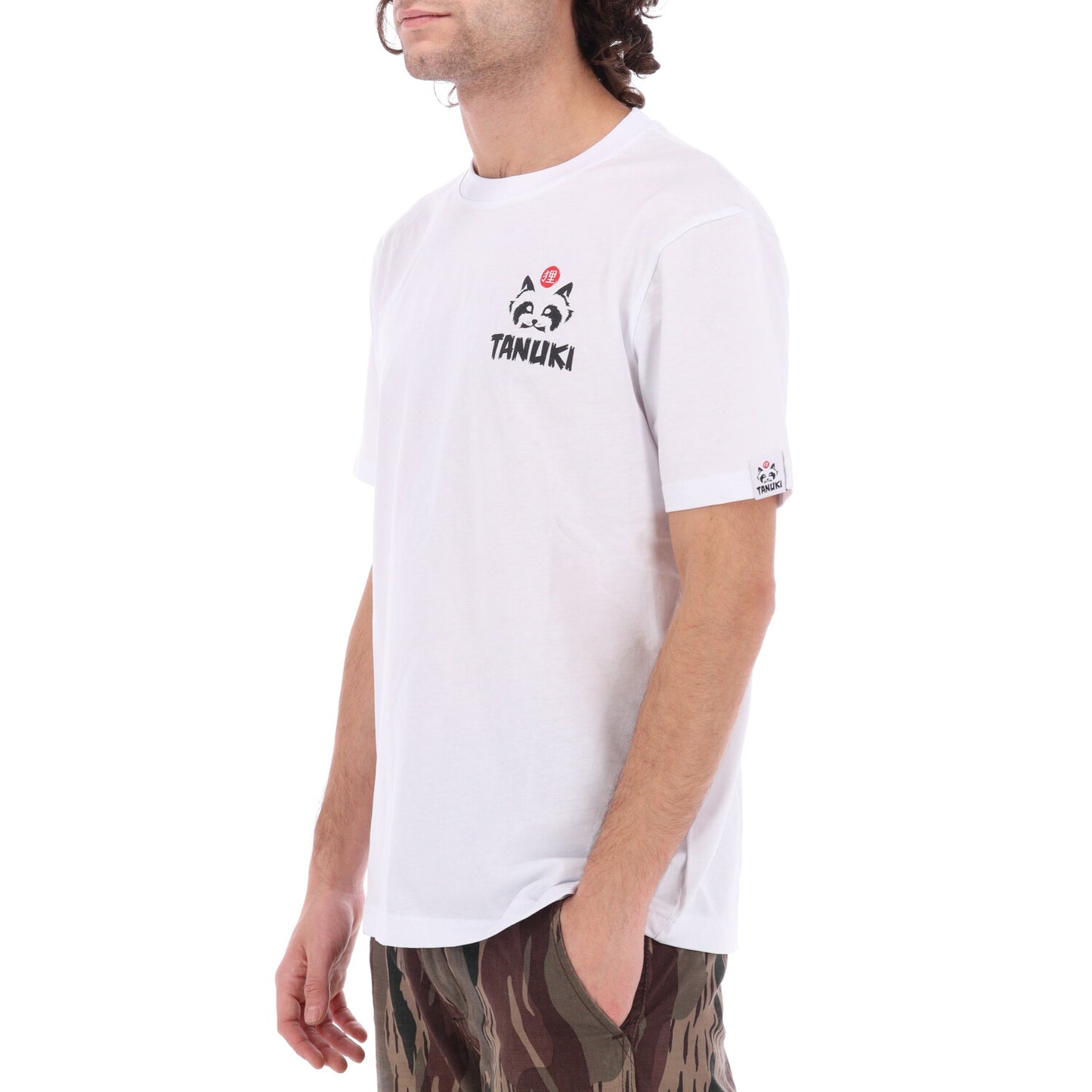 TANUKI FACE LOGO CAP SWEATSHIRT