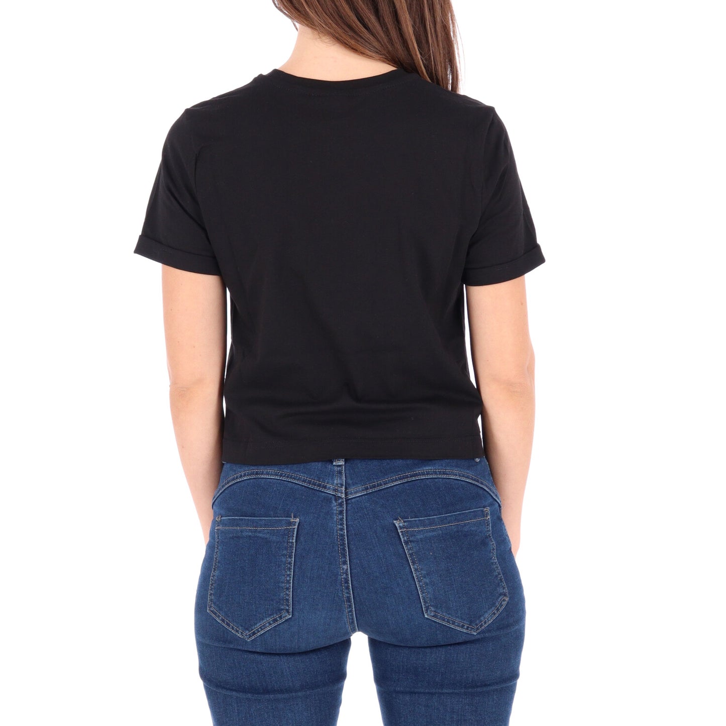 TANUKI CROP TEE KITSUNE MASK DONNA