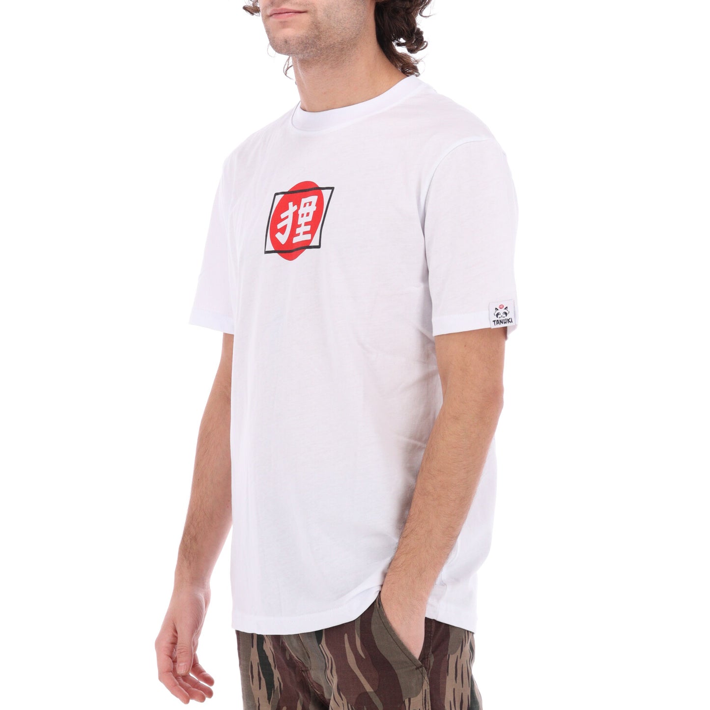 TANUKI T-SHIRT GASHADOKURO UOMO