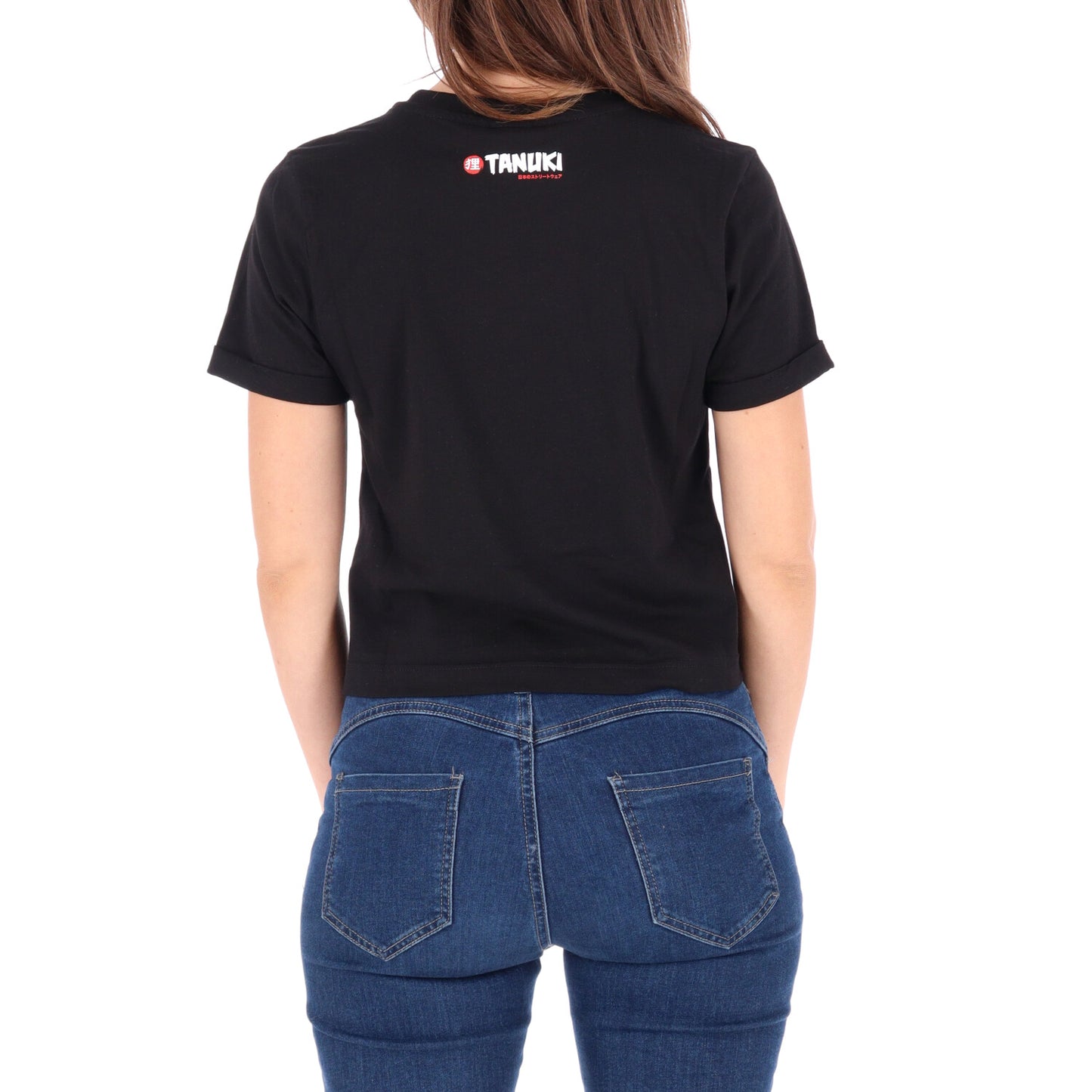 TANUKI CROP TEE KITSUNE