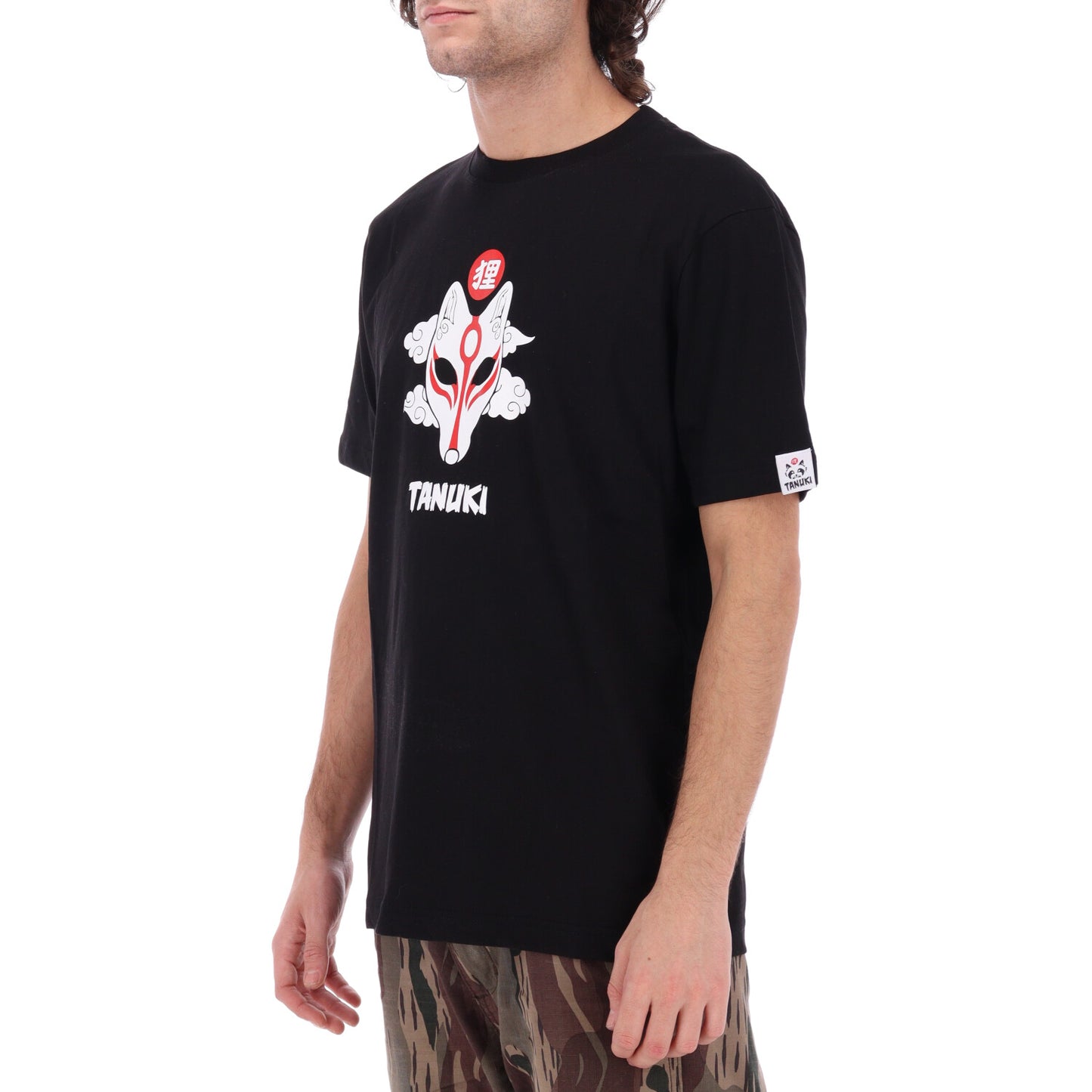 TANUKI FACE LOGO CAP SWEATSHIRT