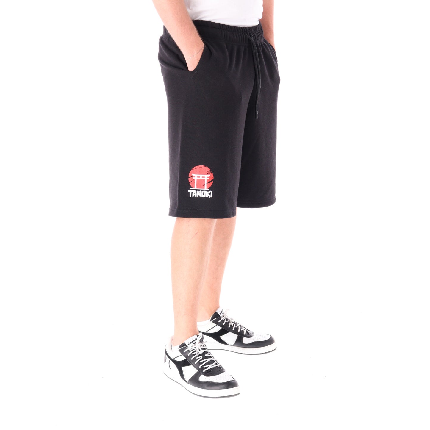 TANUKI SHORTS BIG FACE LOGO UOMO