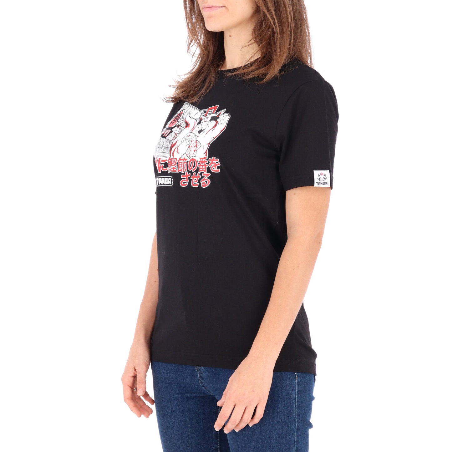 TANUKI T-SHIRT NEKO DONNA