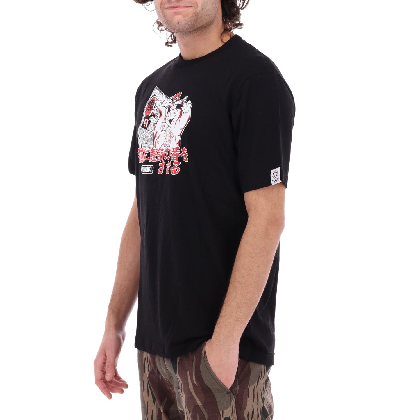 TANUKI T-SHIRT NEKO UOMO