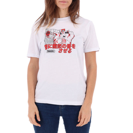 TANUKI FACE LOGO CAP SWEATSHIRT