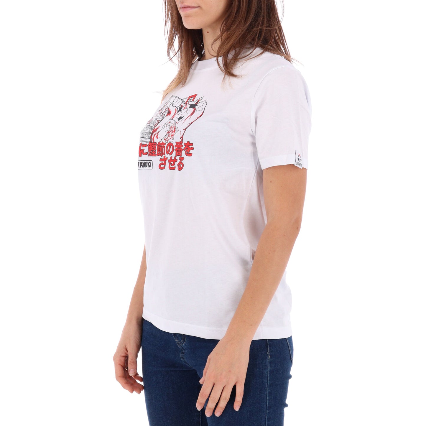 TANUKI T-SHIRT NEKO DONNA