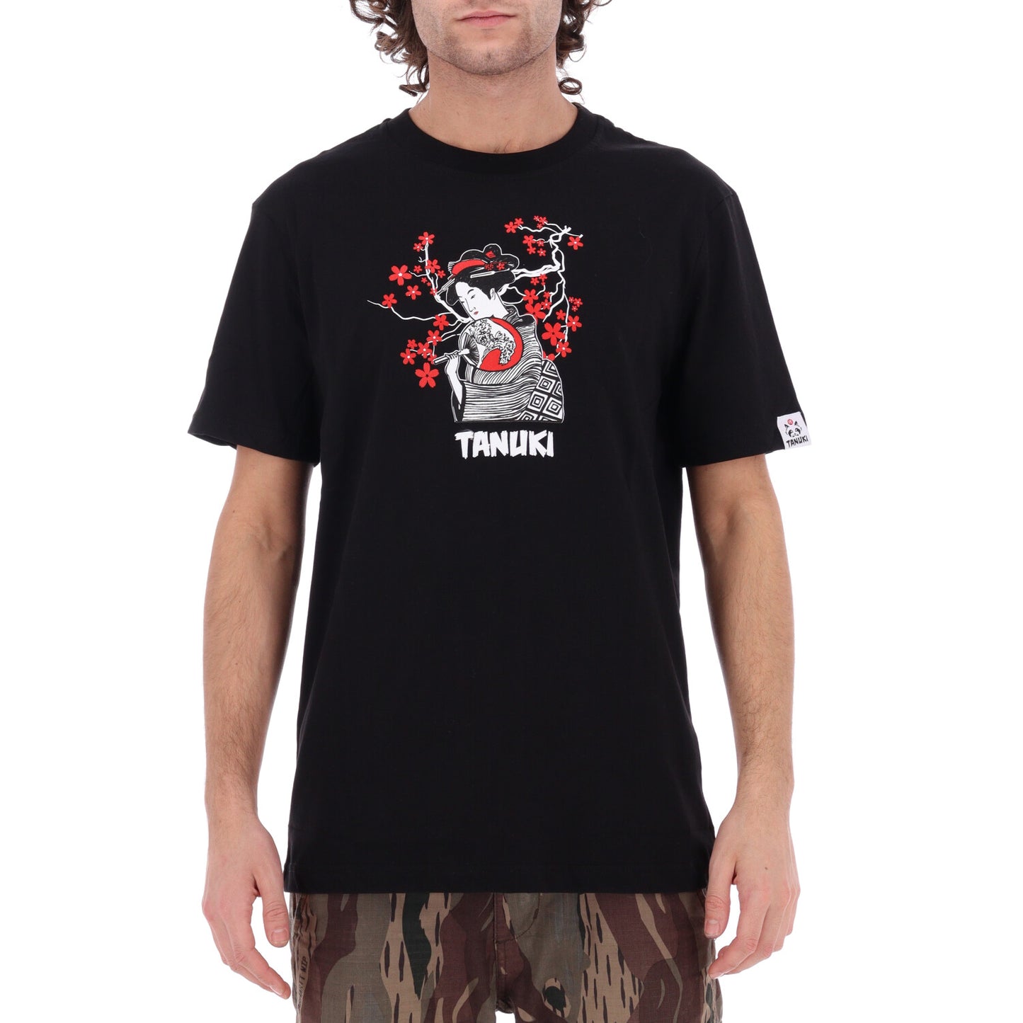 TANUKI FACE LOGO CAP SWEATSHIRT