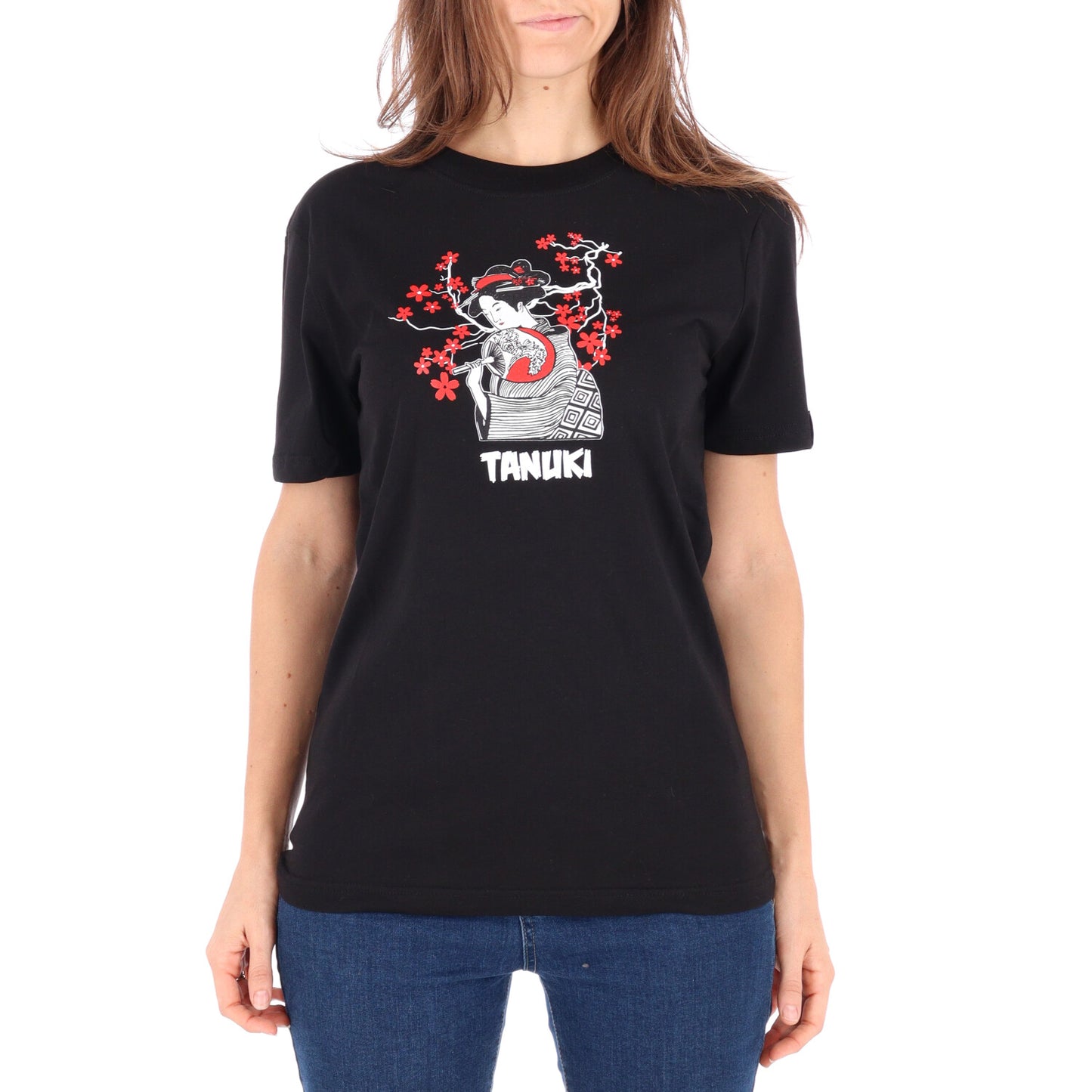 TANUKI T-SHIRT GEISHA DONNA