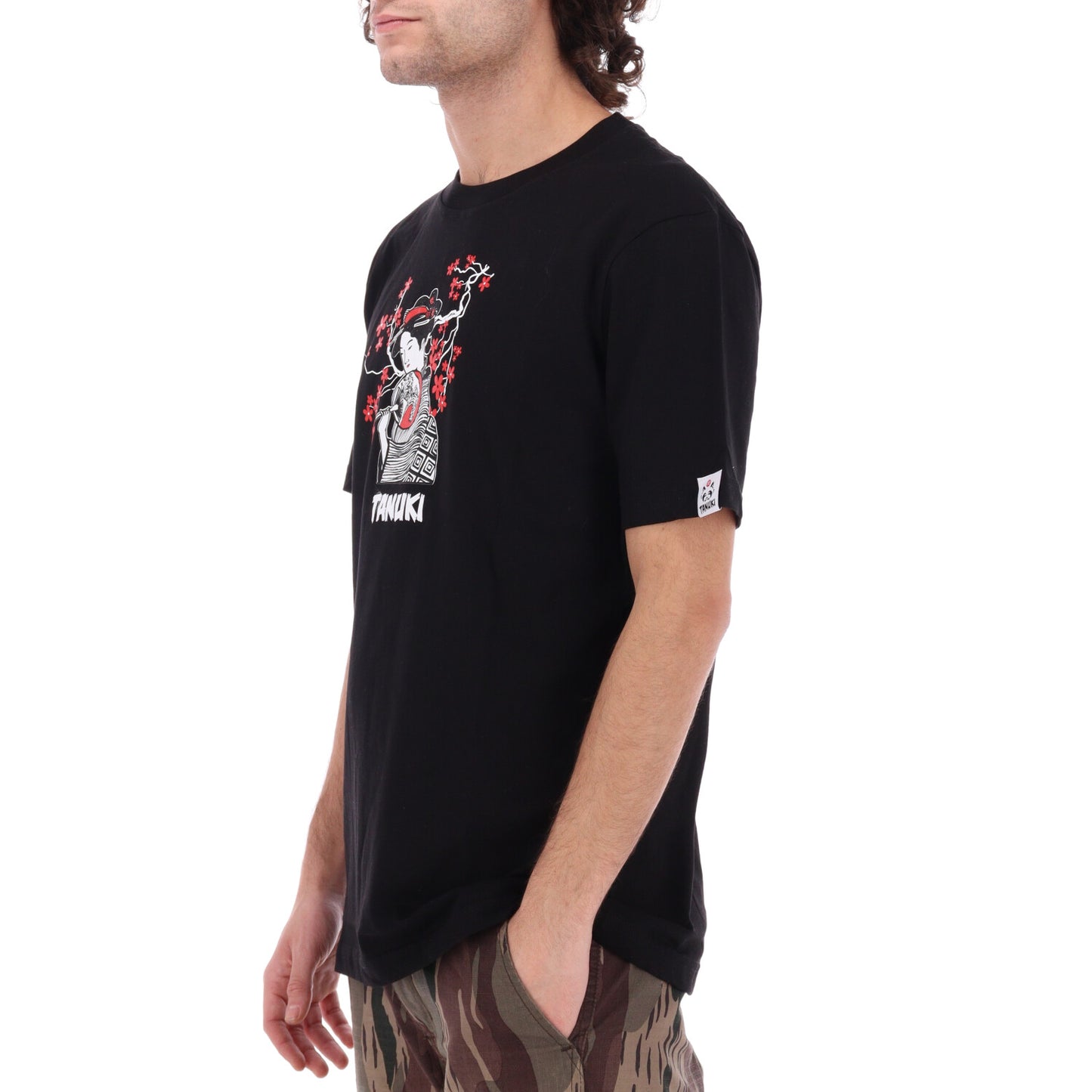 TANUKI FACE LOGO CAP SWEATSHIRT