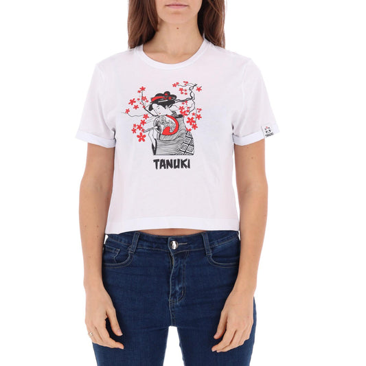 TANUKI CROP TEE GEISHA