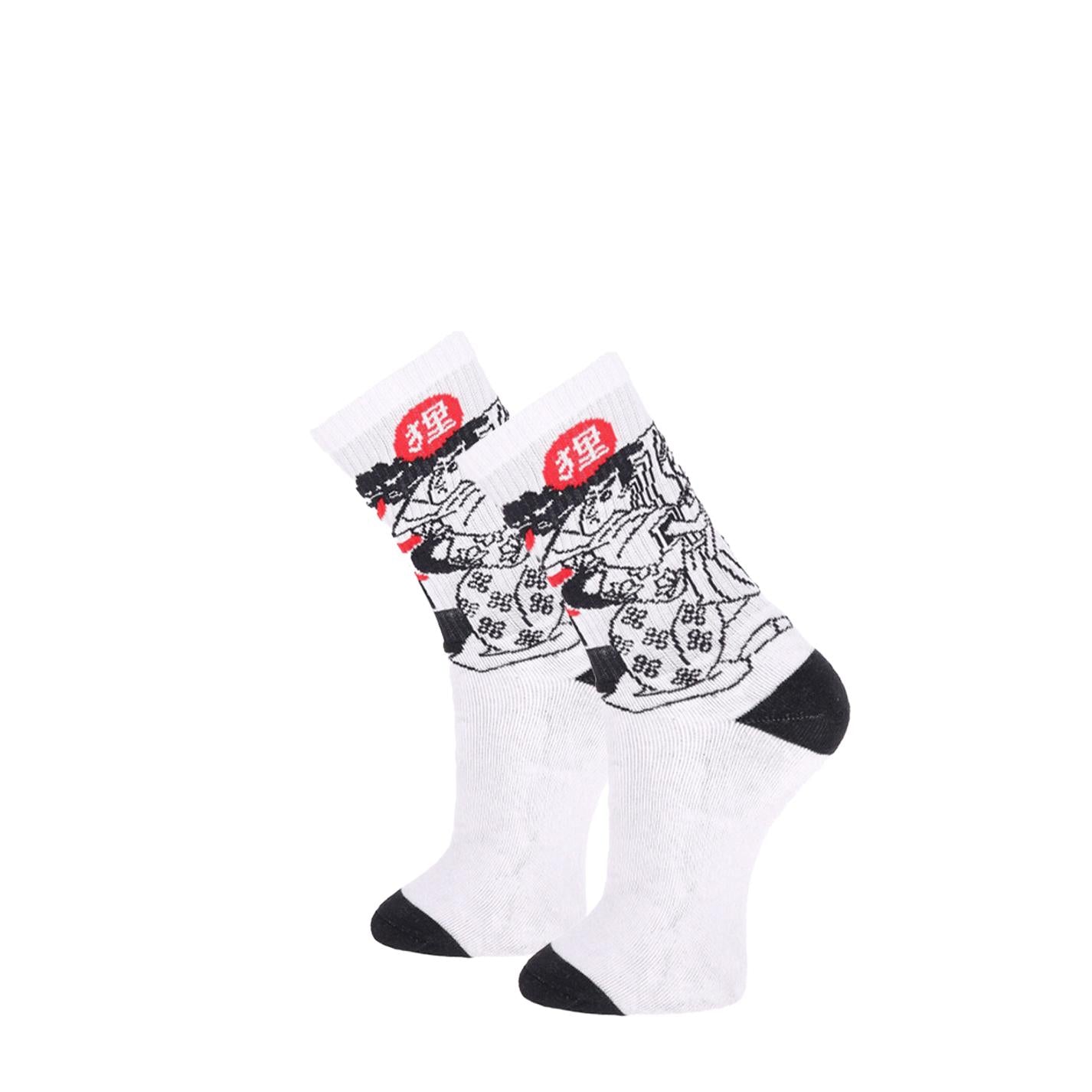 IDEA REGALO GIAPPONESE BEANIES CORALLO, SAMURAI SOCKS, SHOPPER