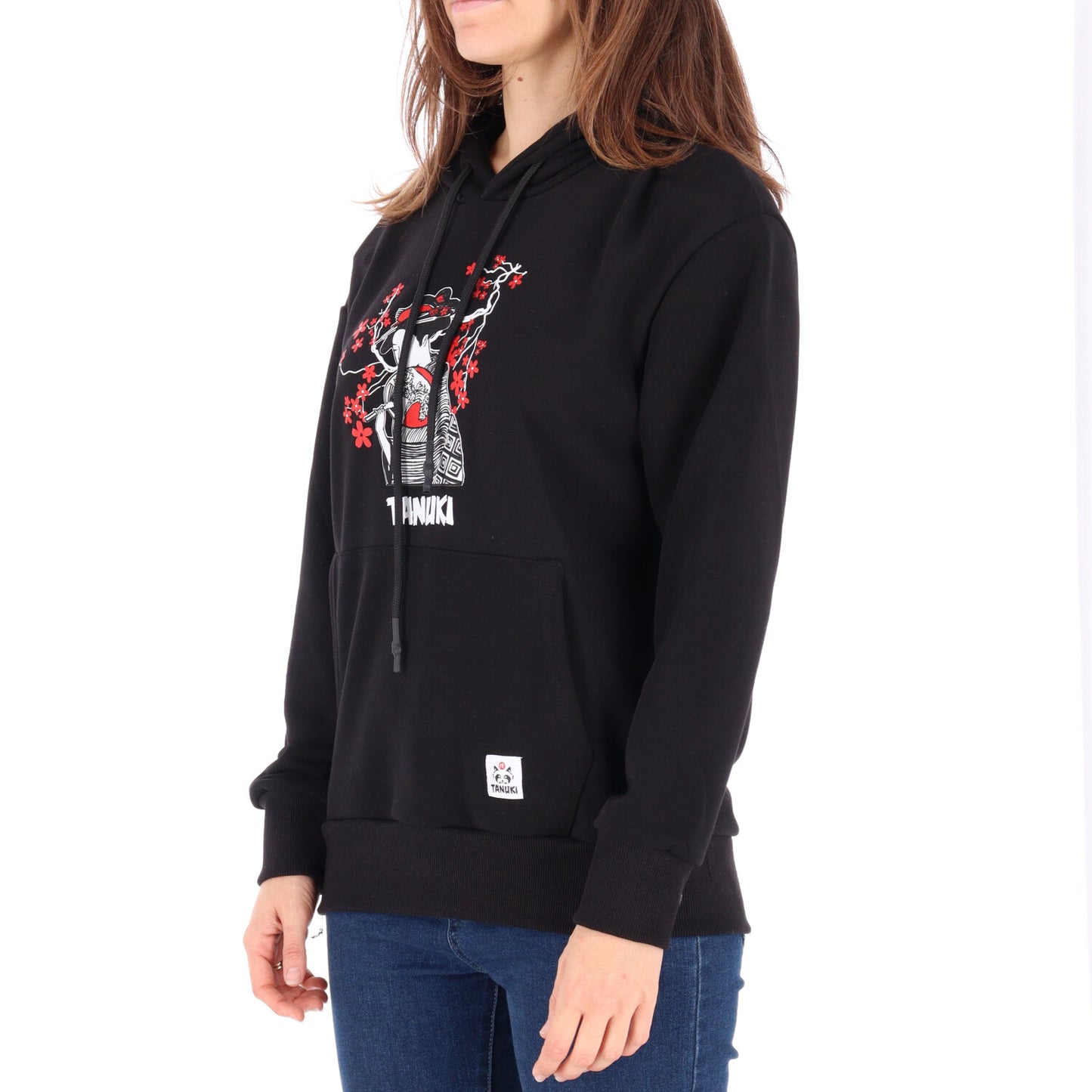 TANUKI FACE LOGO CAP SWEATSHIRT