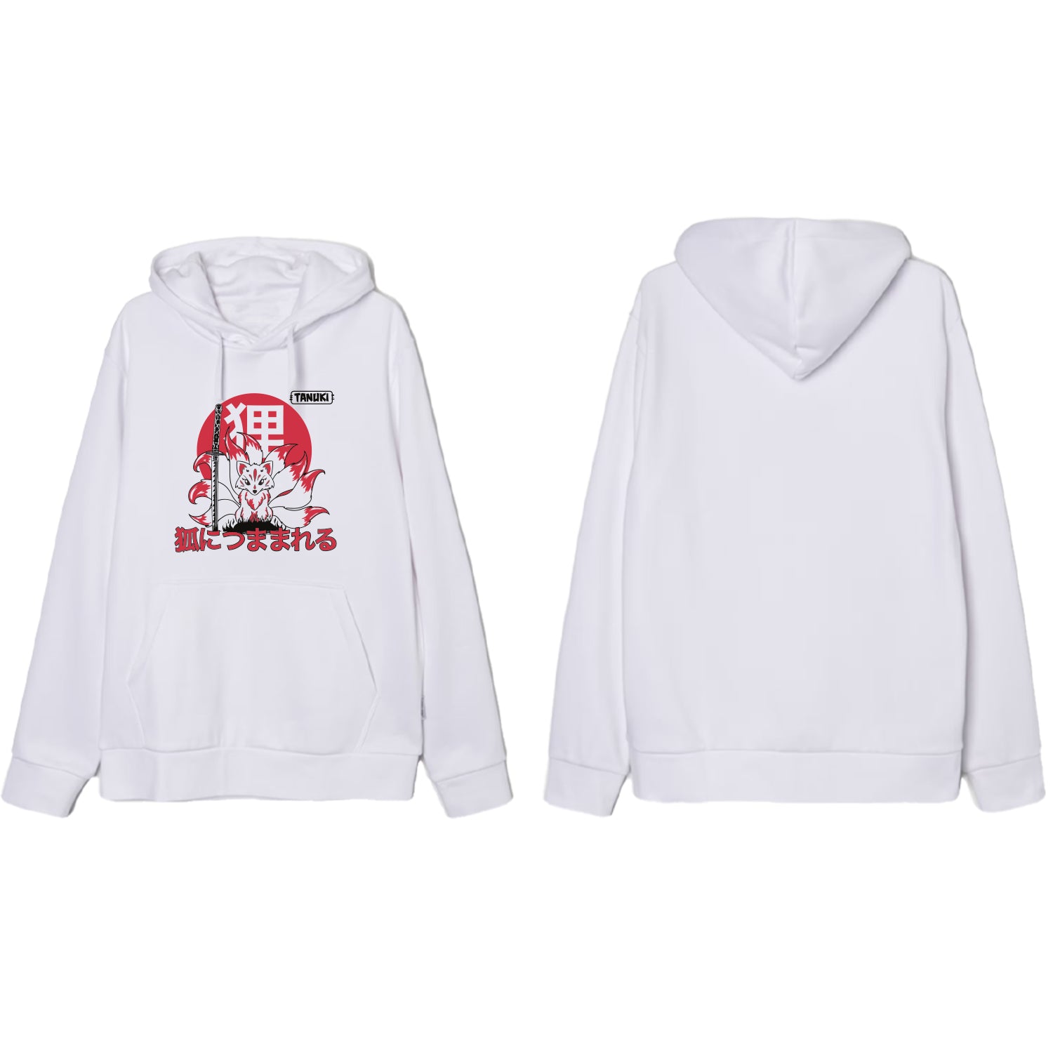 TANUKI FACE LOGO CAP SWEATSHIRT - Main Image