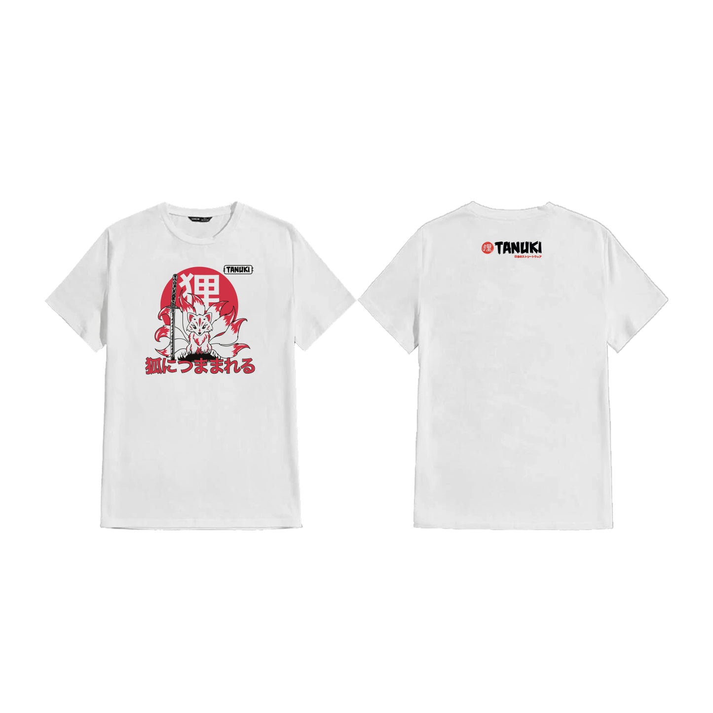 TANUKI T-SHIRT KITSUNE