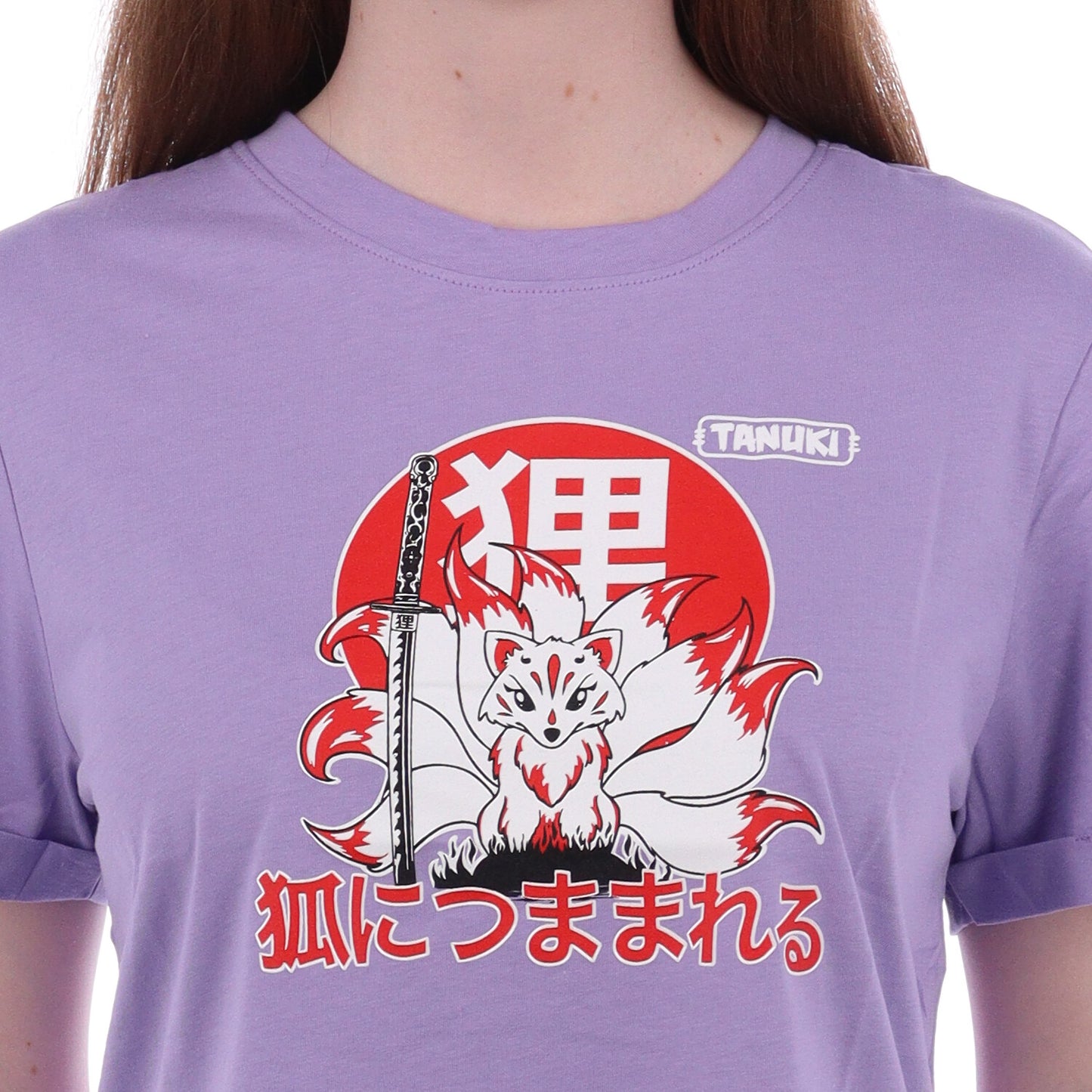 TANUKI CROP TEE KITSUNE
