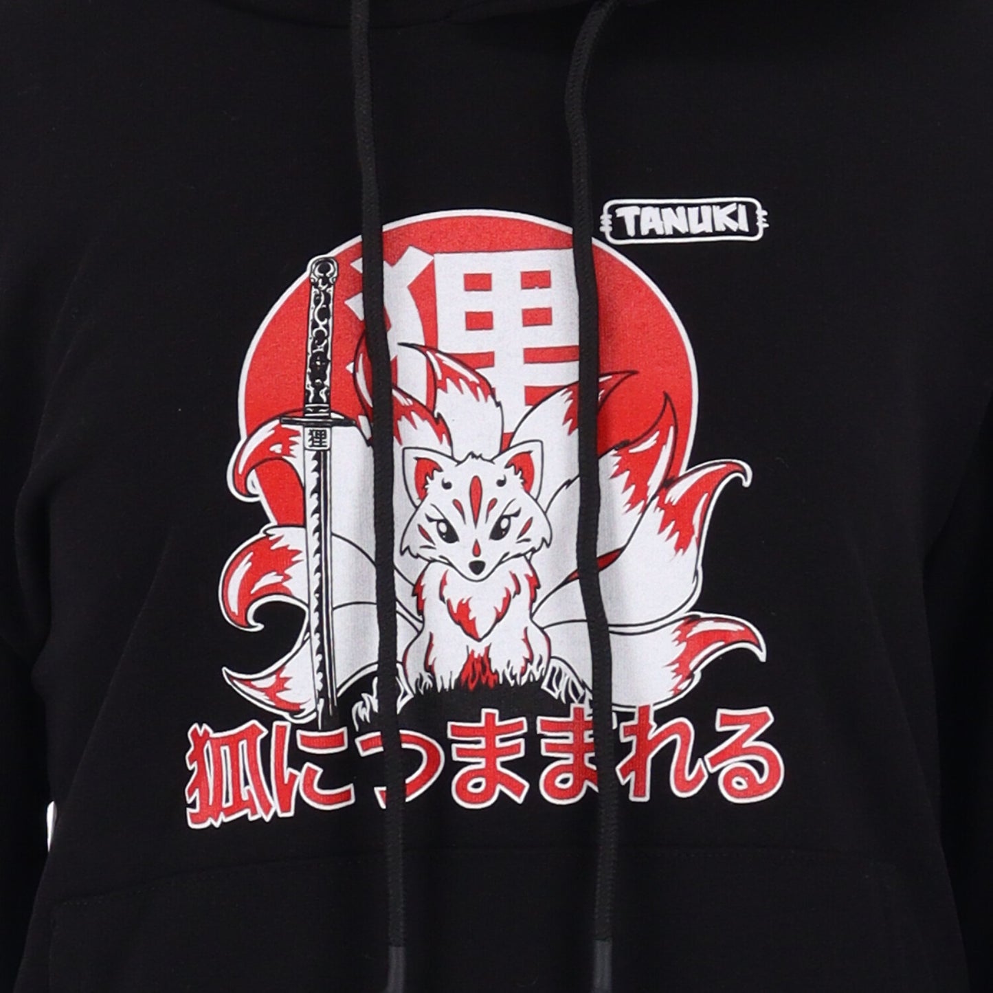 TANUKI FACE LOGO CAP SWEATSHIRT