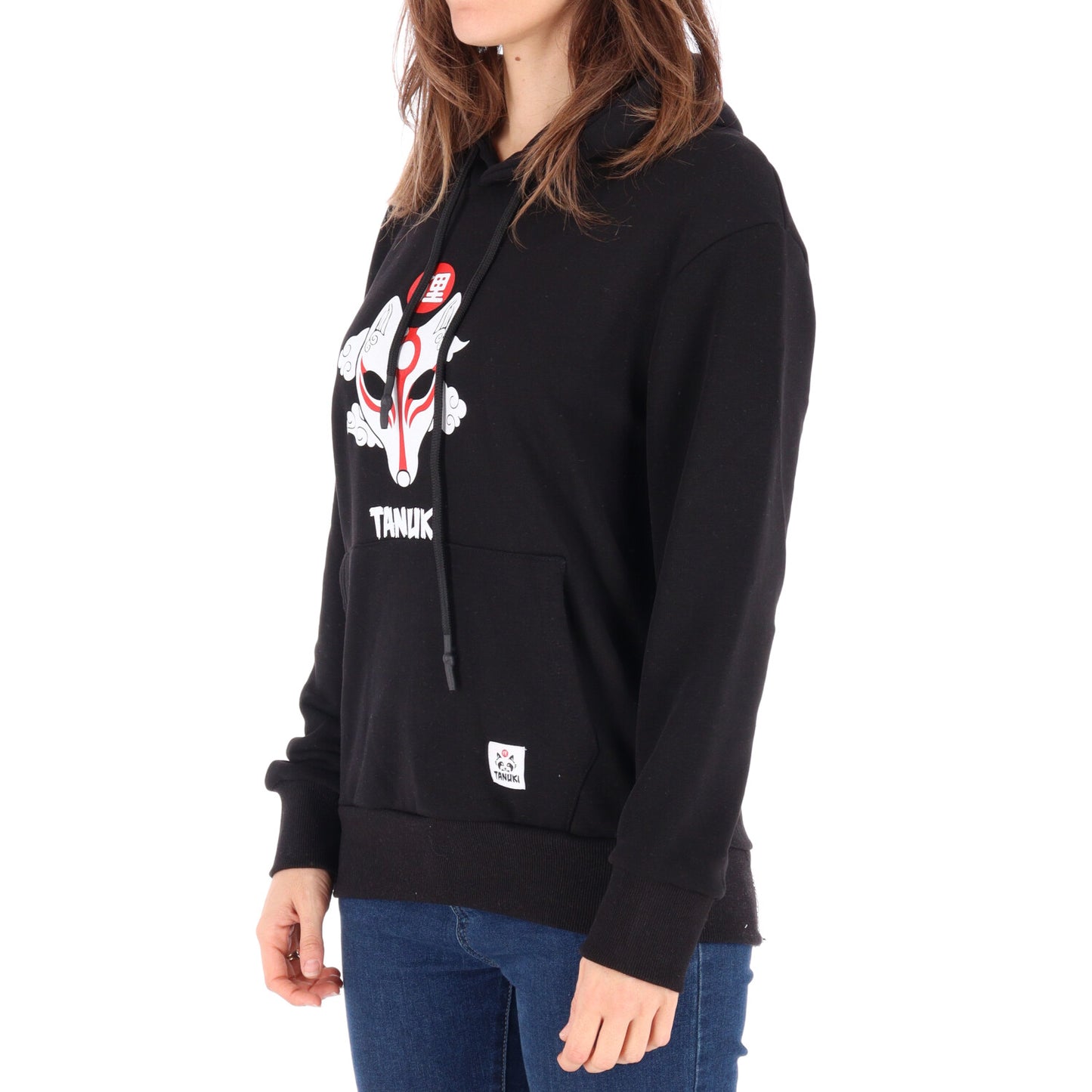 TANUKI FELPA KITSUNE MASK DONNA
