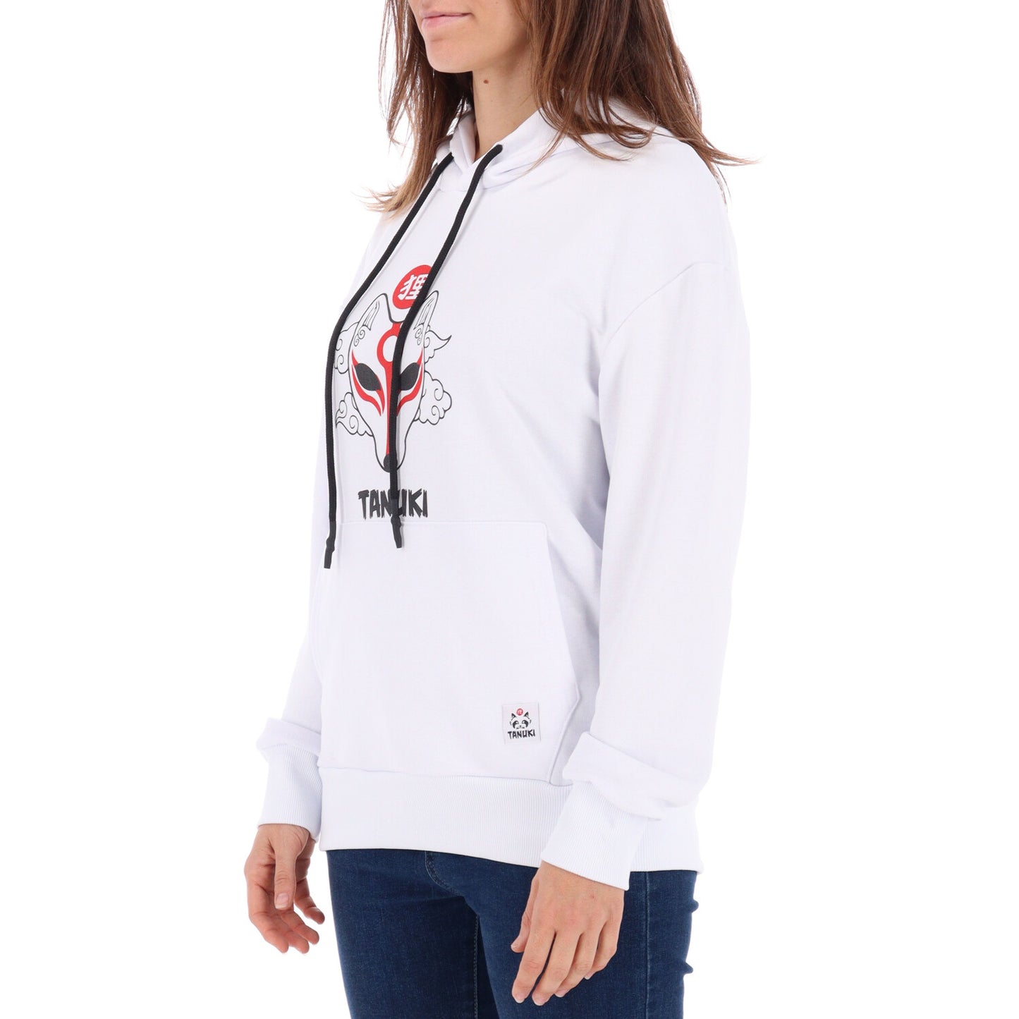 TANUKI FACE LOGO CAP SWEATSHIRT