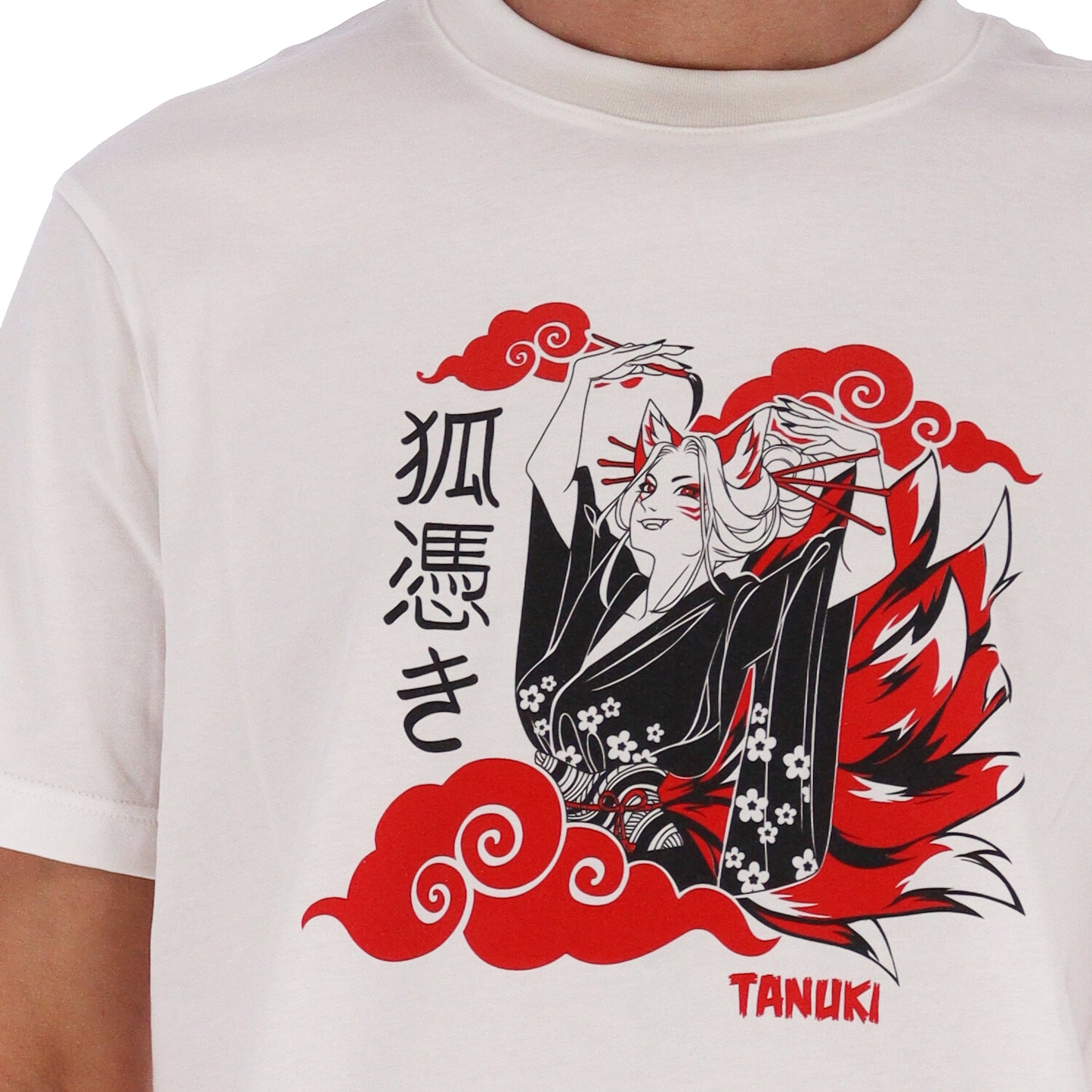 TANUKI T-SHIRT KITSUNETSUKI