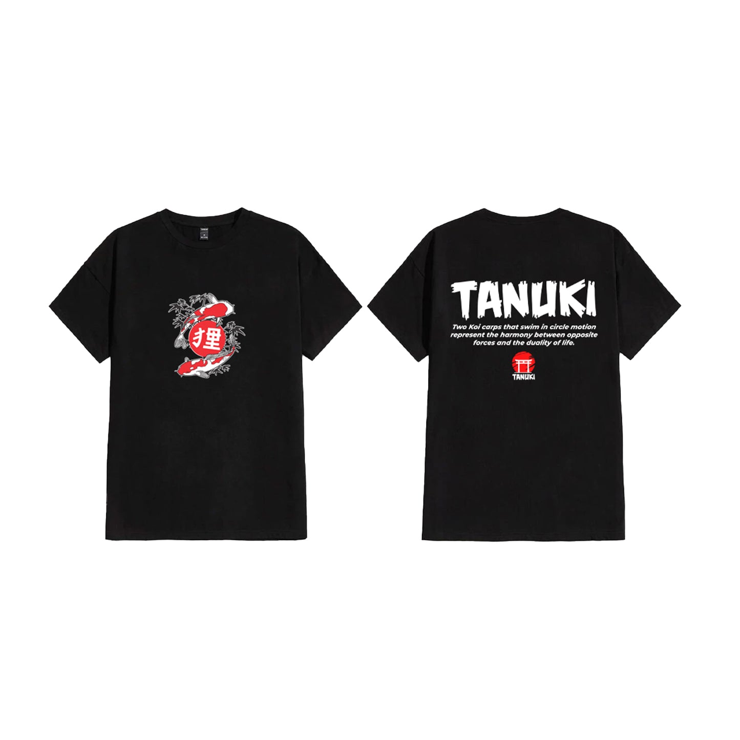 TANUKI T-SHIRT CARPE KOI