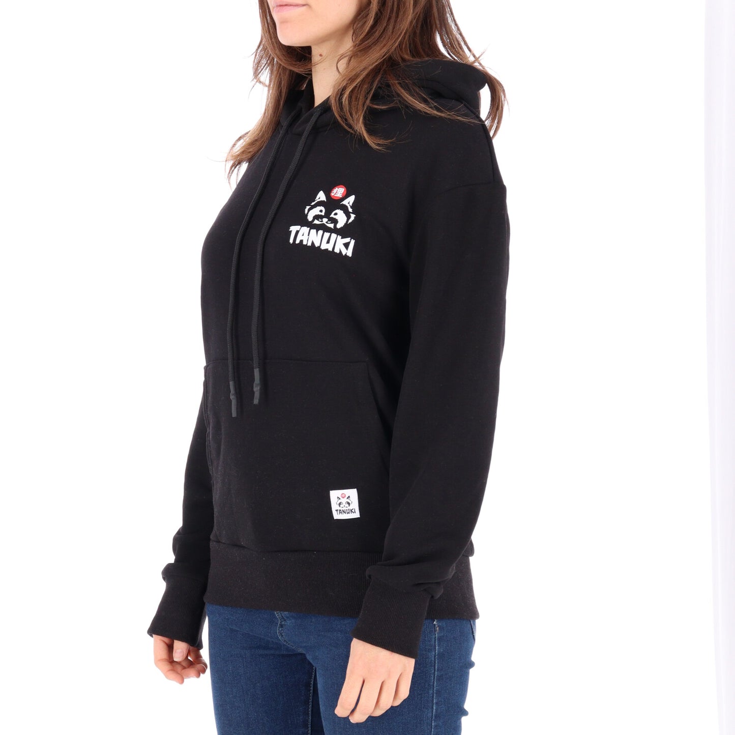 TANUKI FELPA SMALL FACE LOGO DONNA