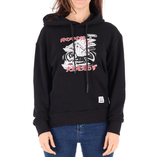 TANUKI FACE LOGO CAP SWEATSHIRT