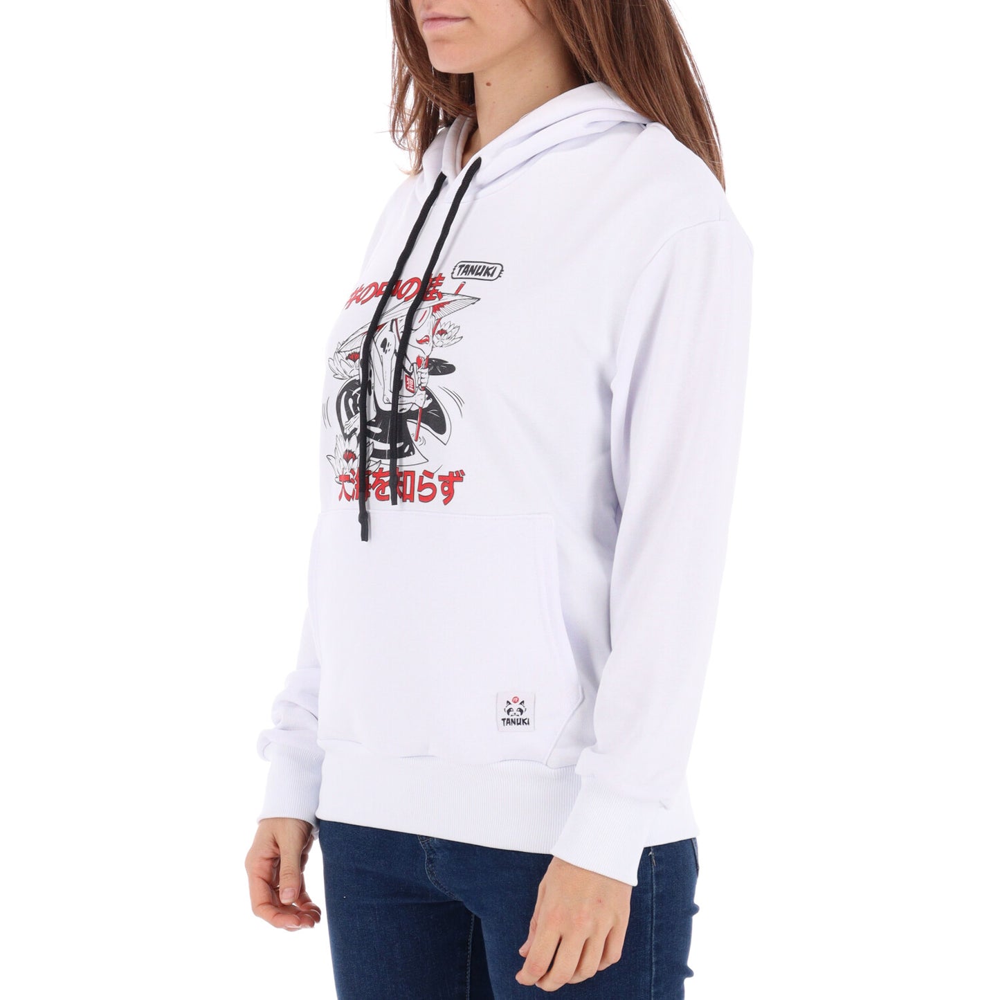 TANUKI FACE LOGO CAP SWEATSHIRT