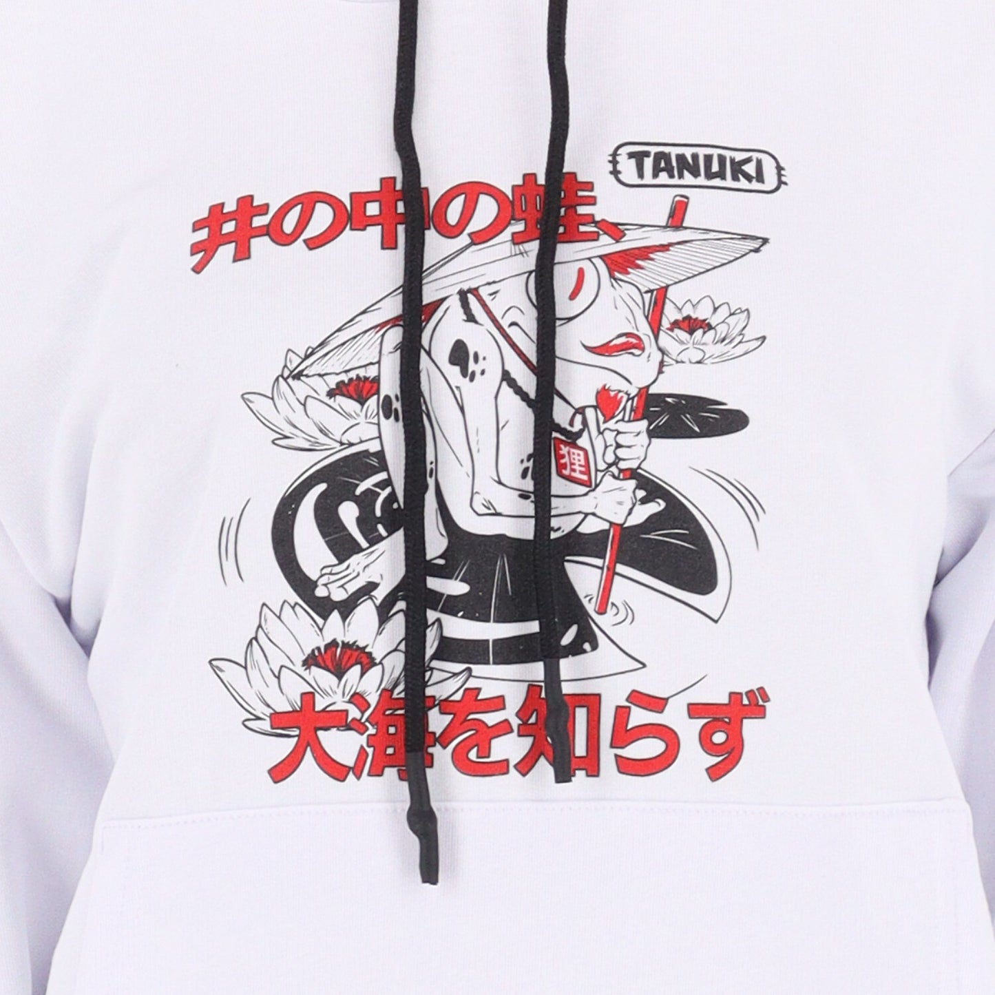 TANUKI FACE LOGO CAP SWEATSHIRT