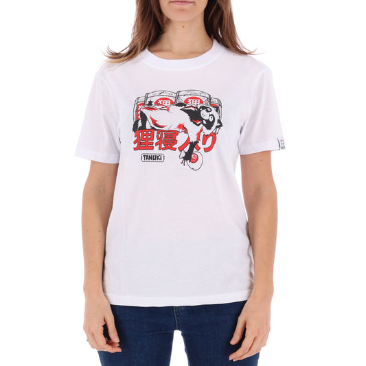 TANUKI FACE LOGO CAP SWEATSHIRT