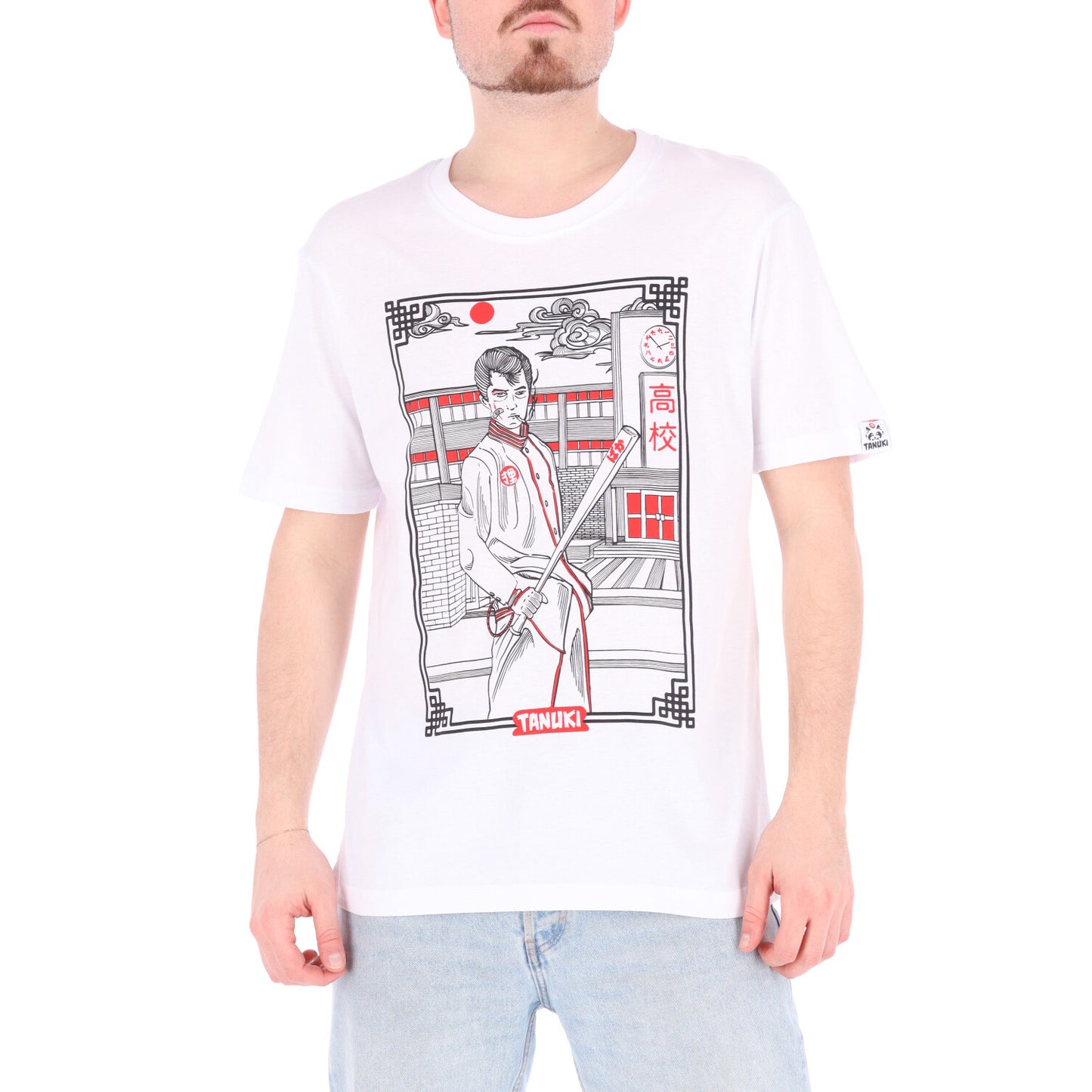 TANUKI T-SHIRT YANKI UOMO