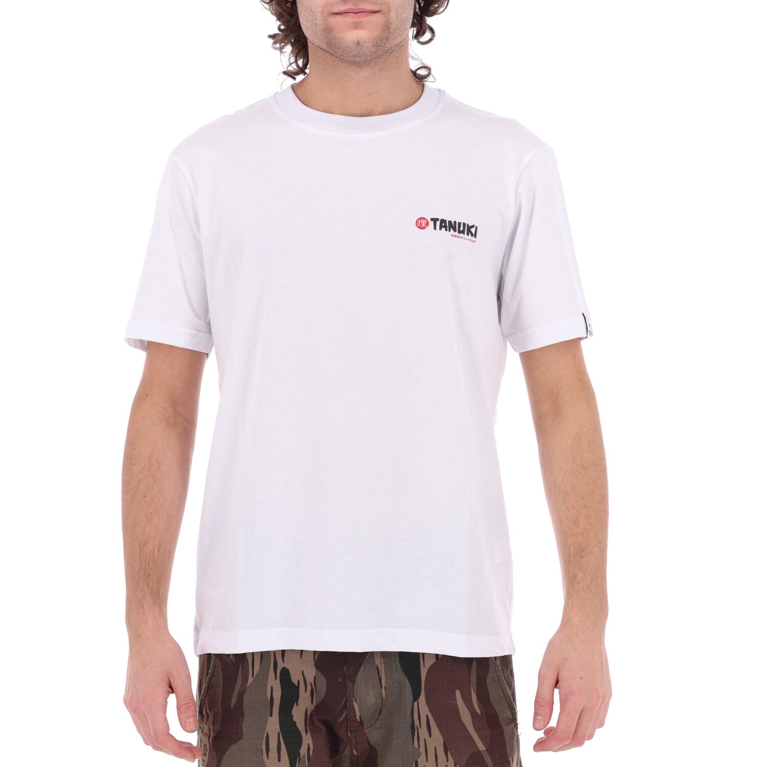 TANUKI T-SHIRT MC LOGO FACE