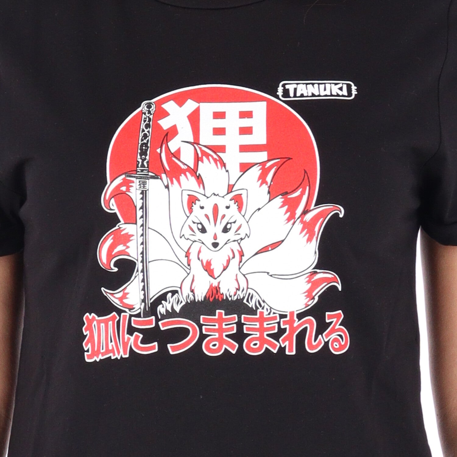 TANUKI CROP TEE KITSUNE WOMEN