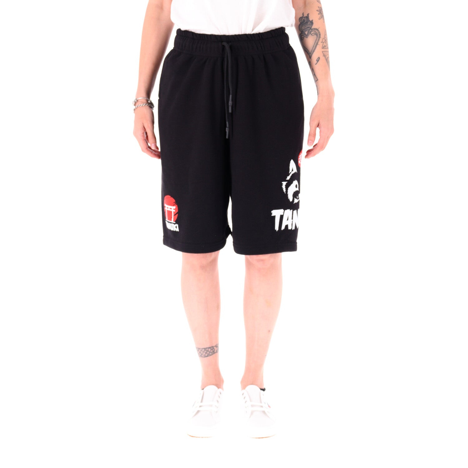 TANUKI SHORTS BIG FACE LOGO