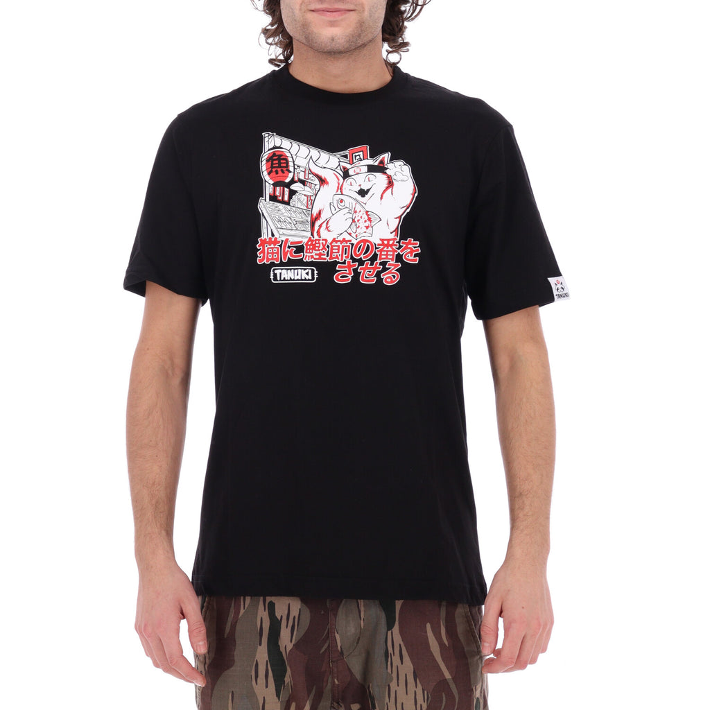 TANUKI FACE LOGO CAP SWEATSHIRT