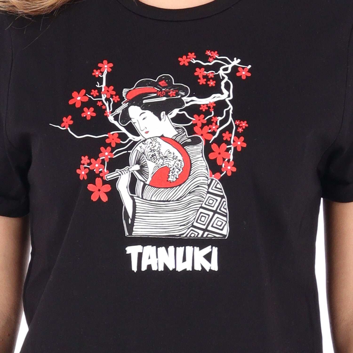 TANUKI CROP TEE GEISHA