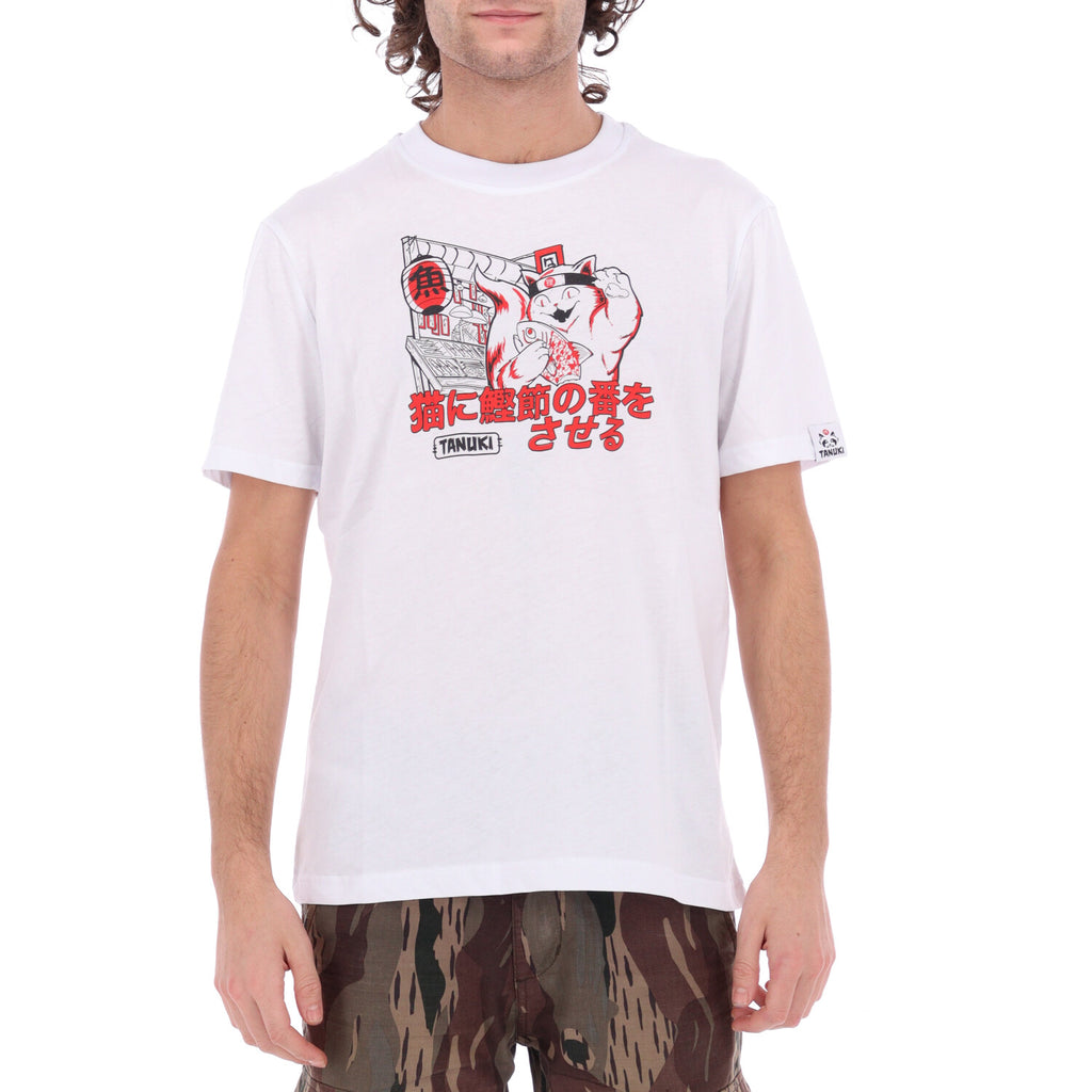 TANUKI FACE LOGO CAP SWEATSHIRT