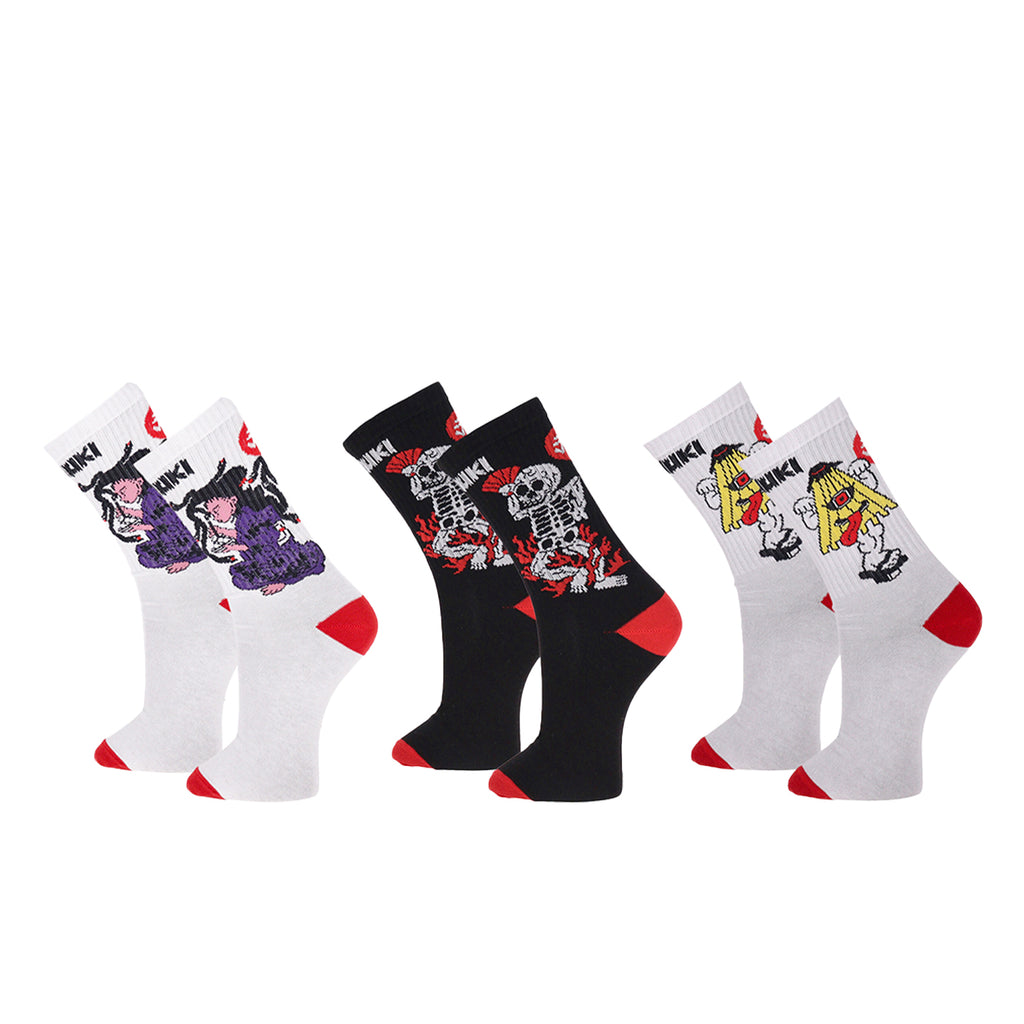 TANUKI JAPAN YOUKAI 3 PACK SOCKS