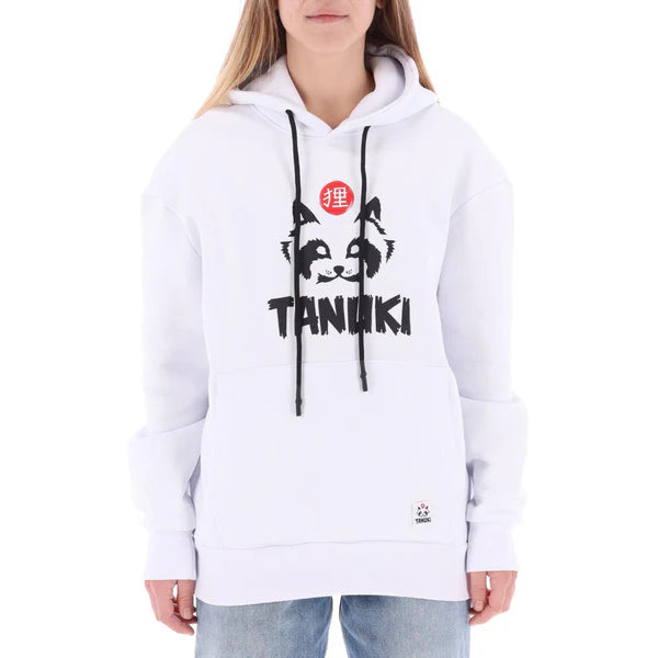 TANUKI FACE LOGO CAP SWEATSHIRT