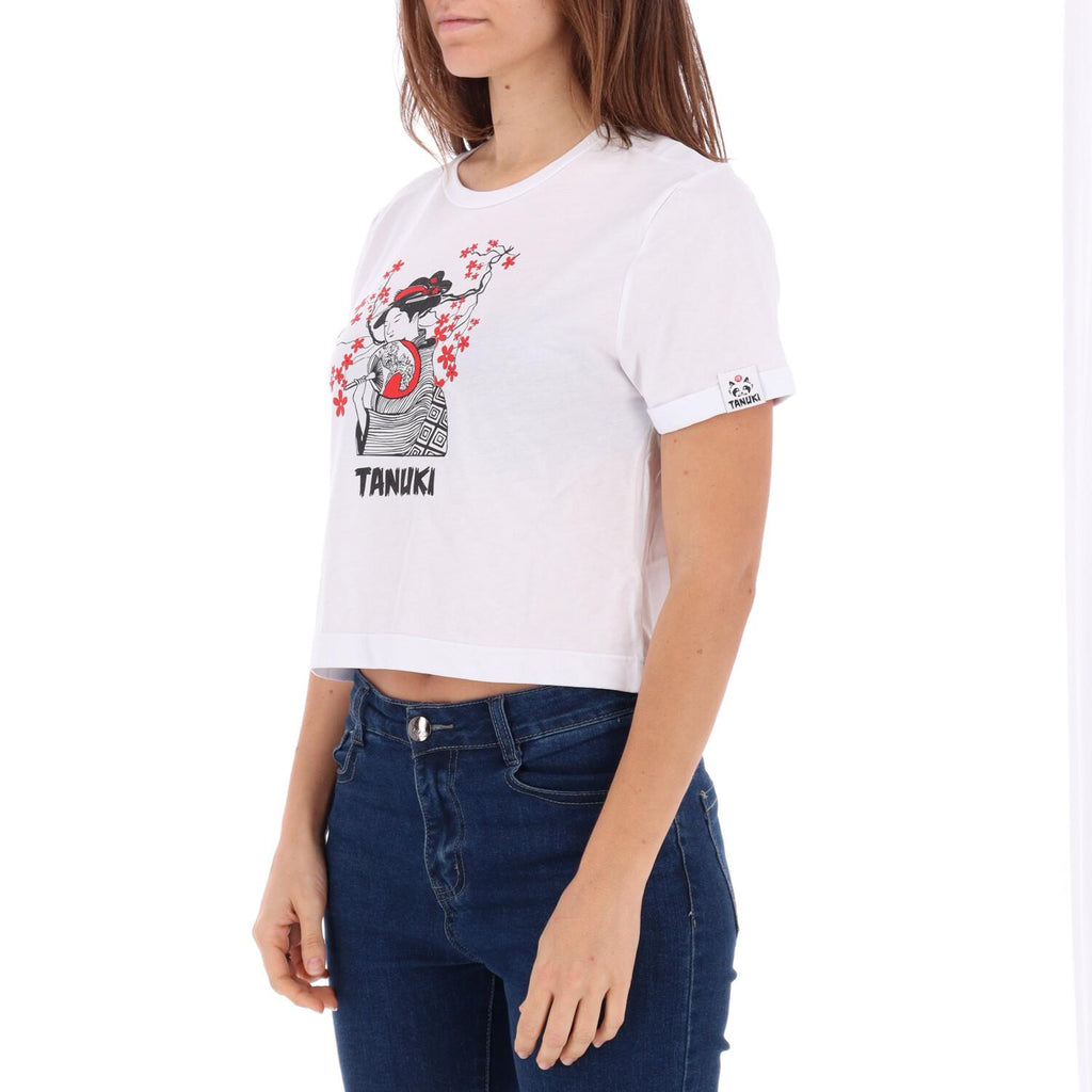 TANUKI CROP TEE GEISHA