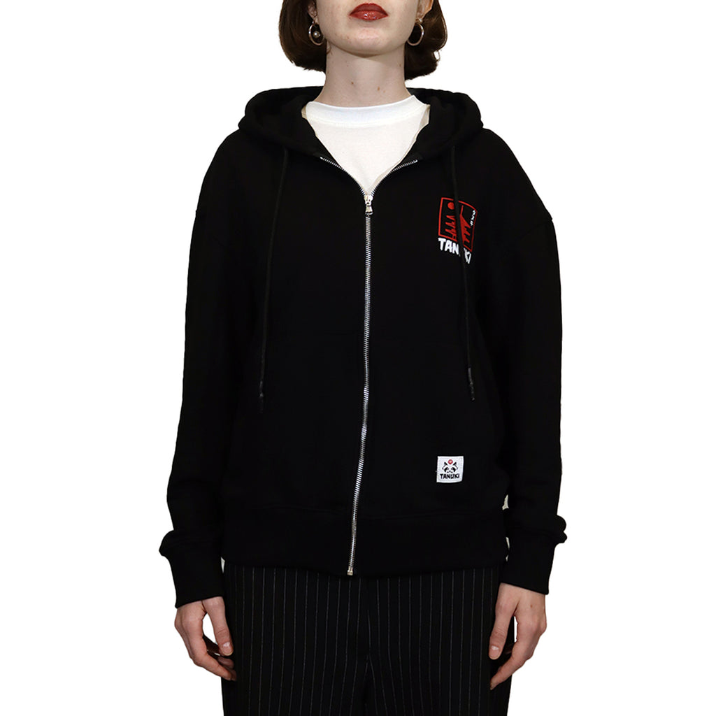 TANUKI FACE LOGO CAP SWEATSHIRT