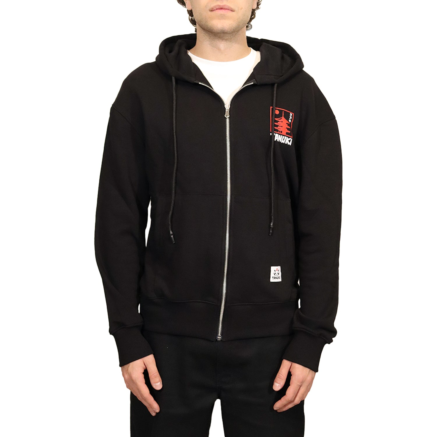 TANUKI FACE LOGO CAP SWEATSHIRT