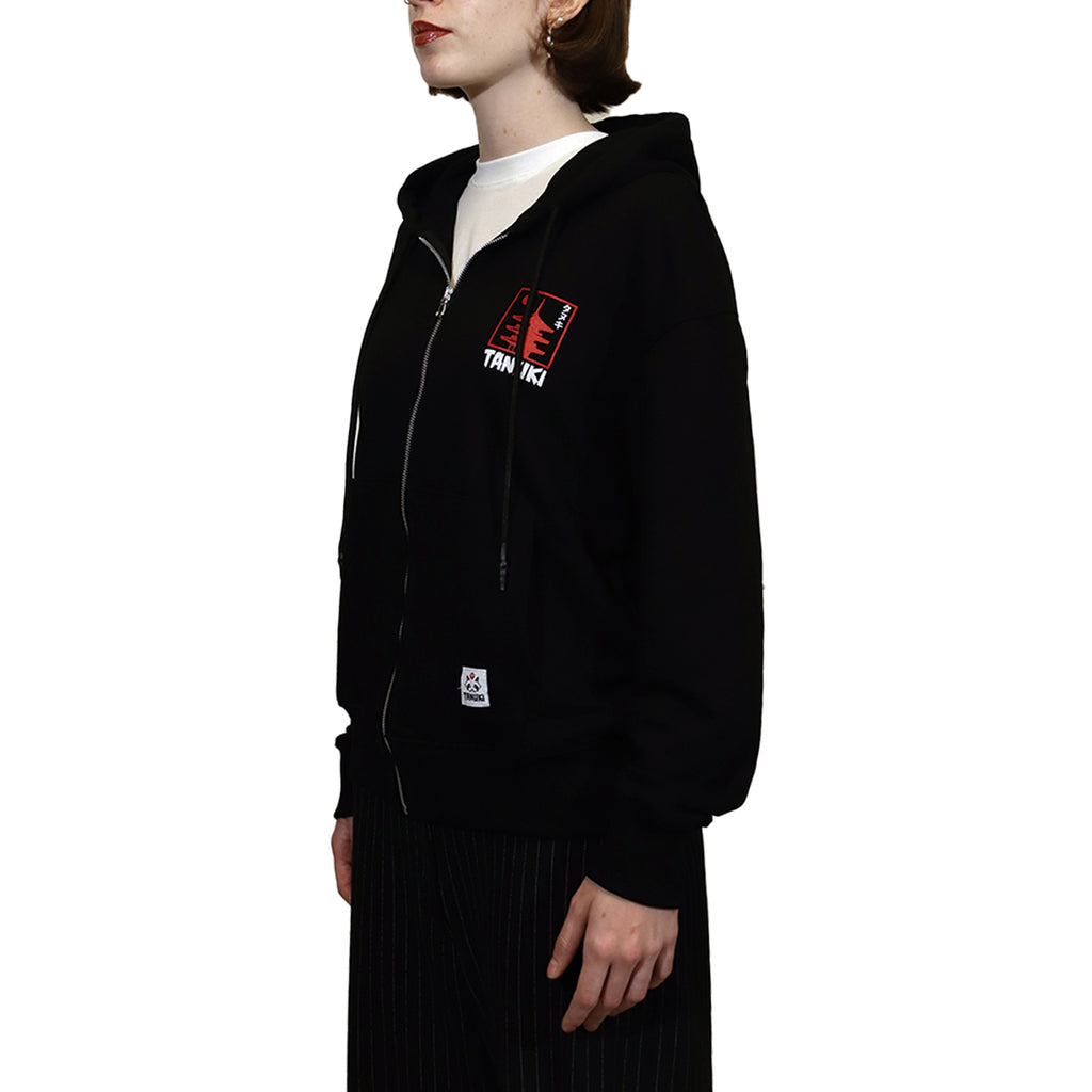 TANUKI FACE LOGO CAP SWEATSHIRT