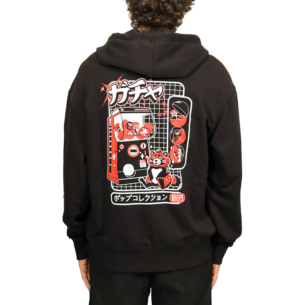 TANUKI FACE LOGO CAP SWEATSHIRT