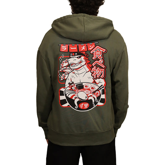 TANUKI FELPA CAP e ZIP GYOZILLA