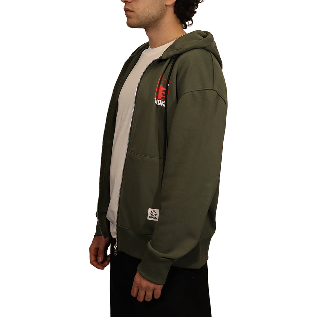 TANUKI FELPA CAP e ZIP GYOZILLA