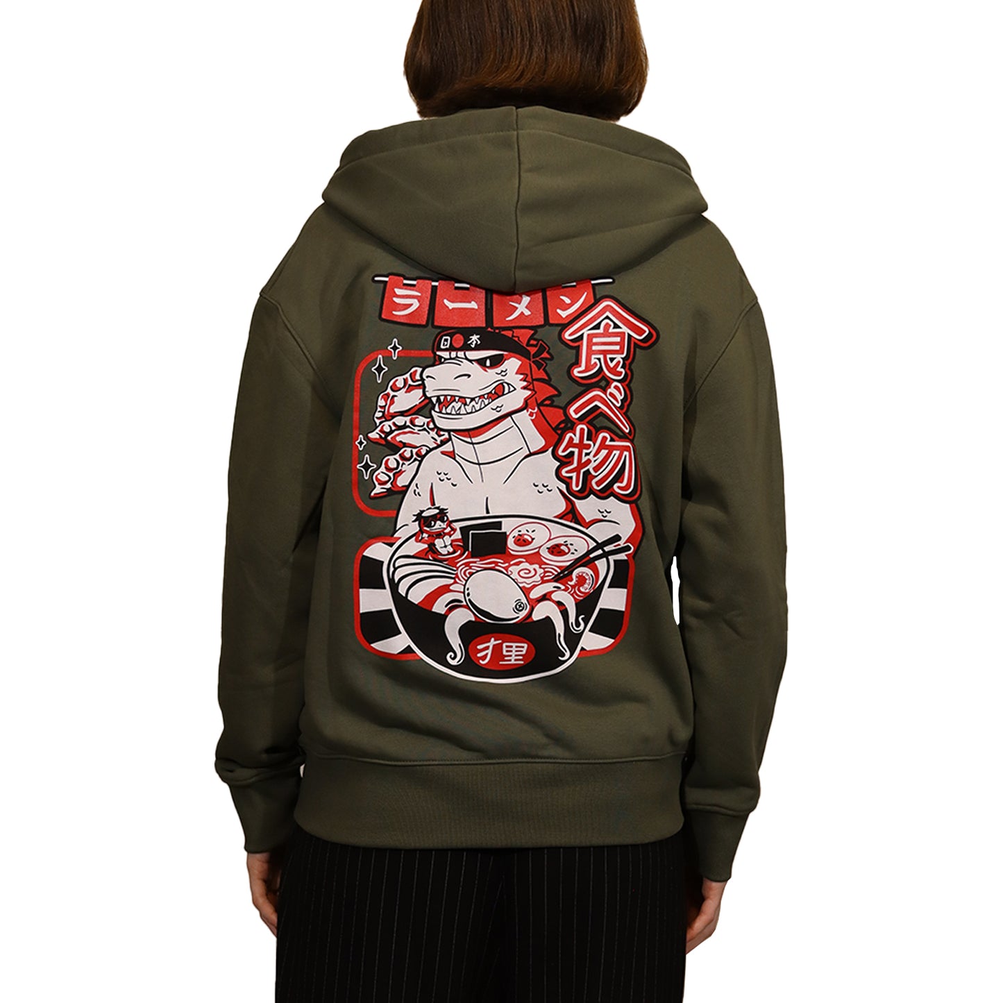 TANUKI FELPA CAP e ZIP GYOZILLA